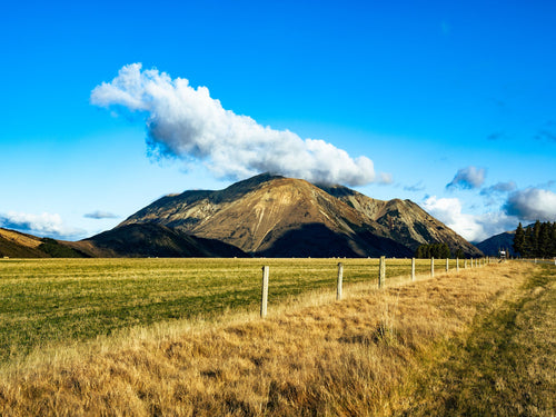 Canterbury Landscape 02 Art Paper Poster