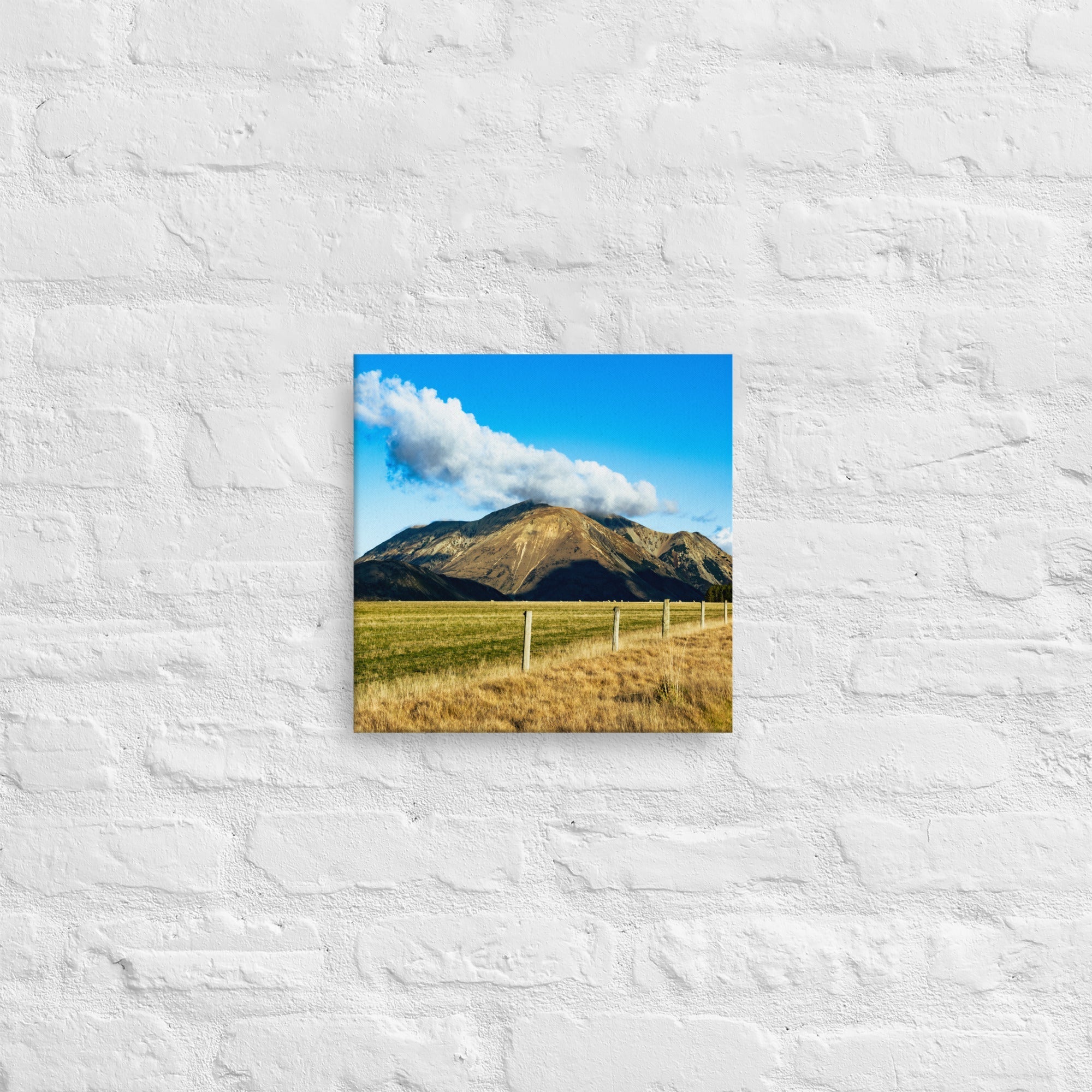 Canterbury Landscape 02 Thick Canvas Print