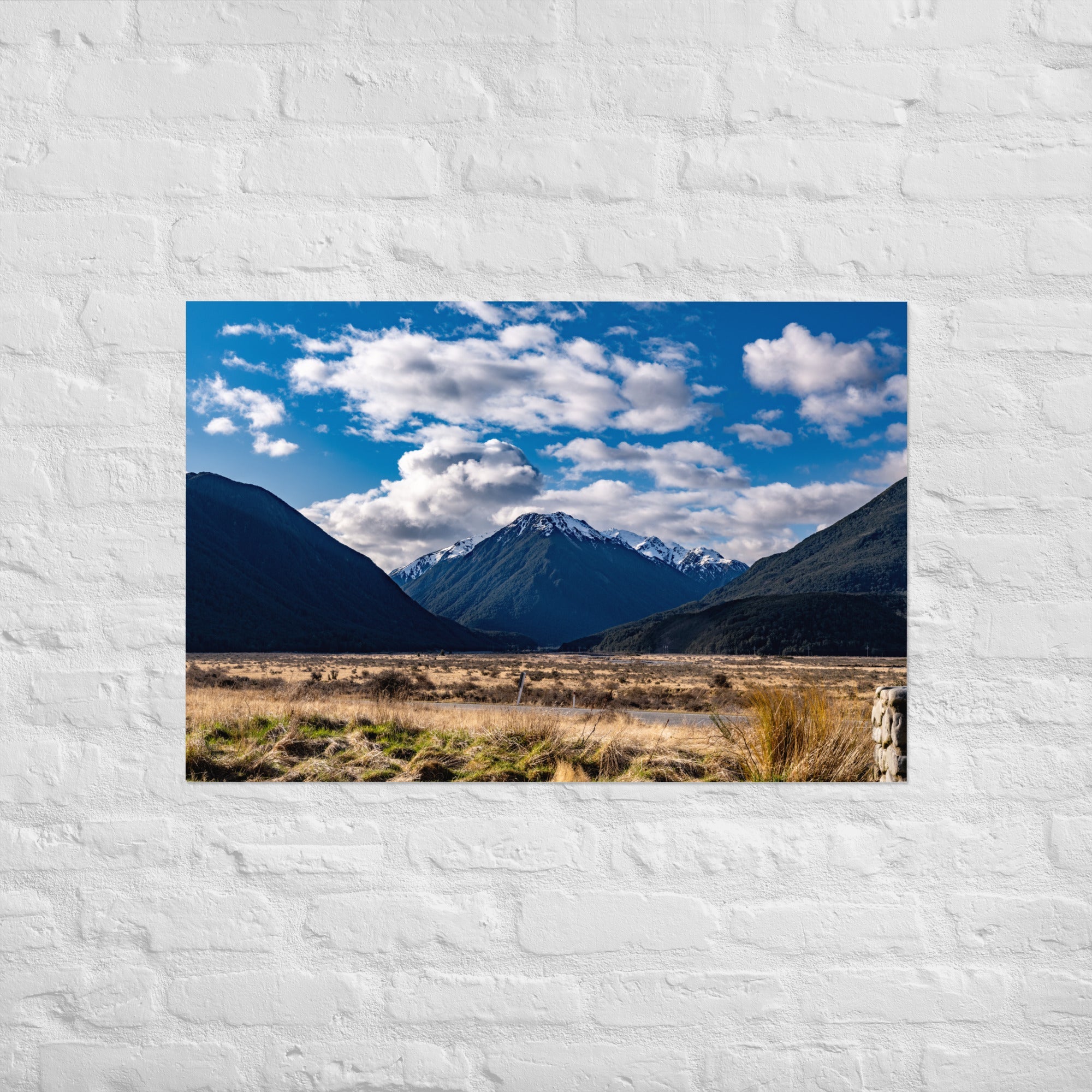 Canterbury Landscape 03 Art Paper Poster