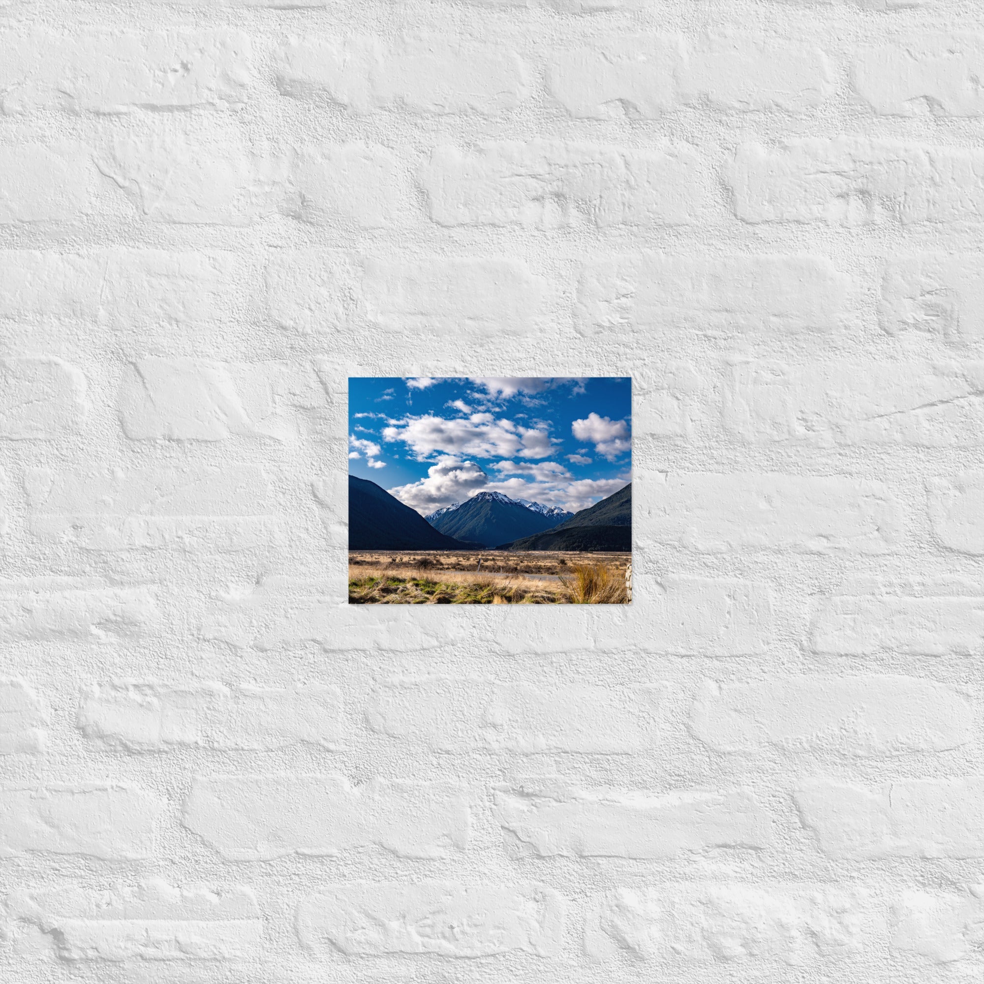Canterbury Landscape 03 Art Paper Poster
