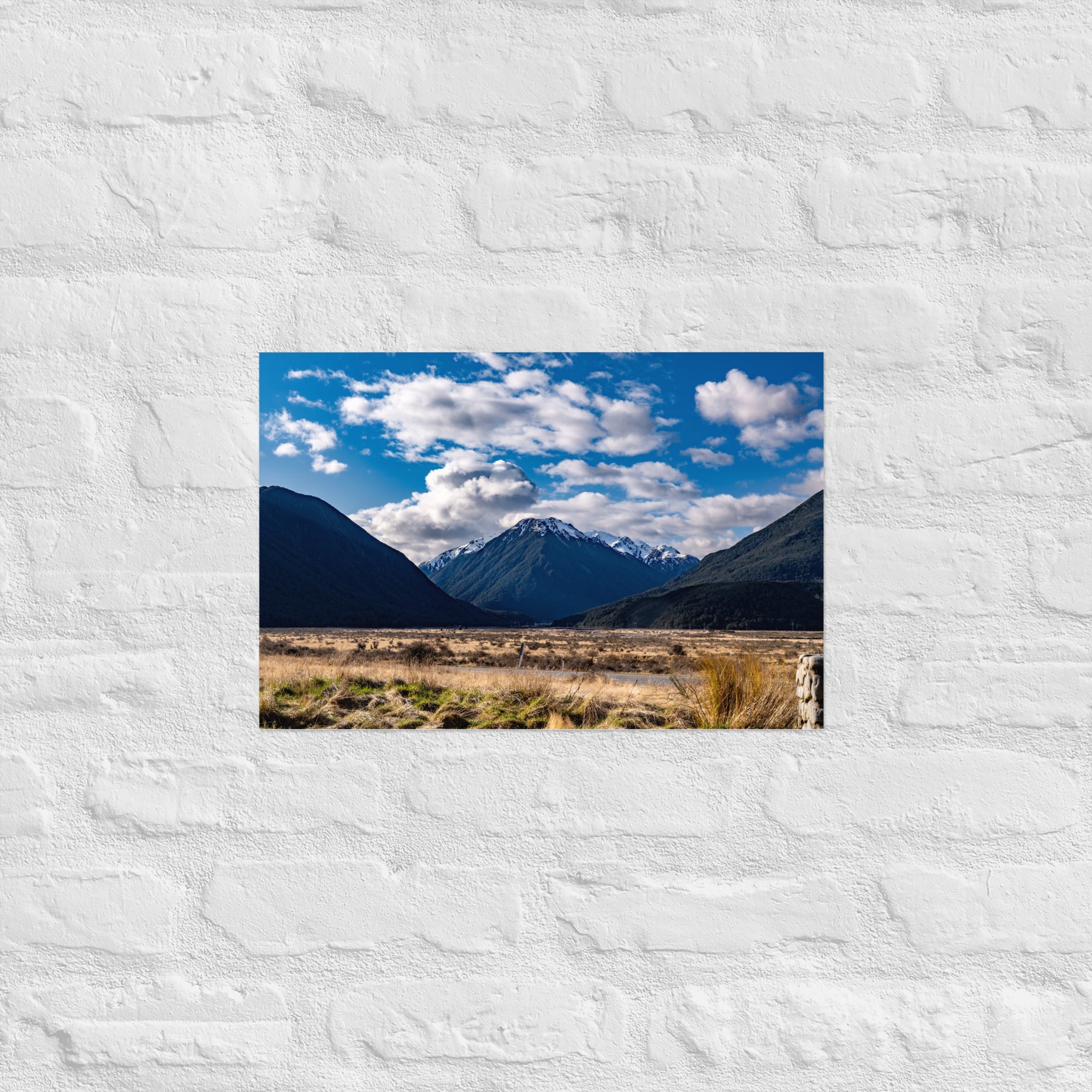 Canterbury Landscape 03 Art Paper Poster