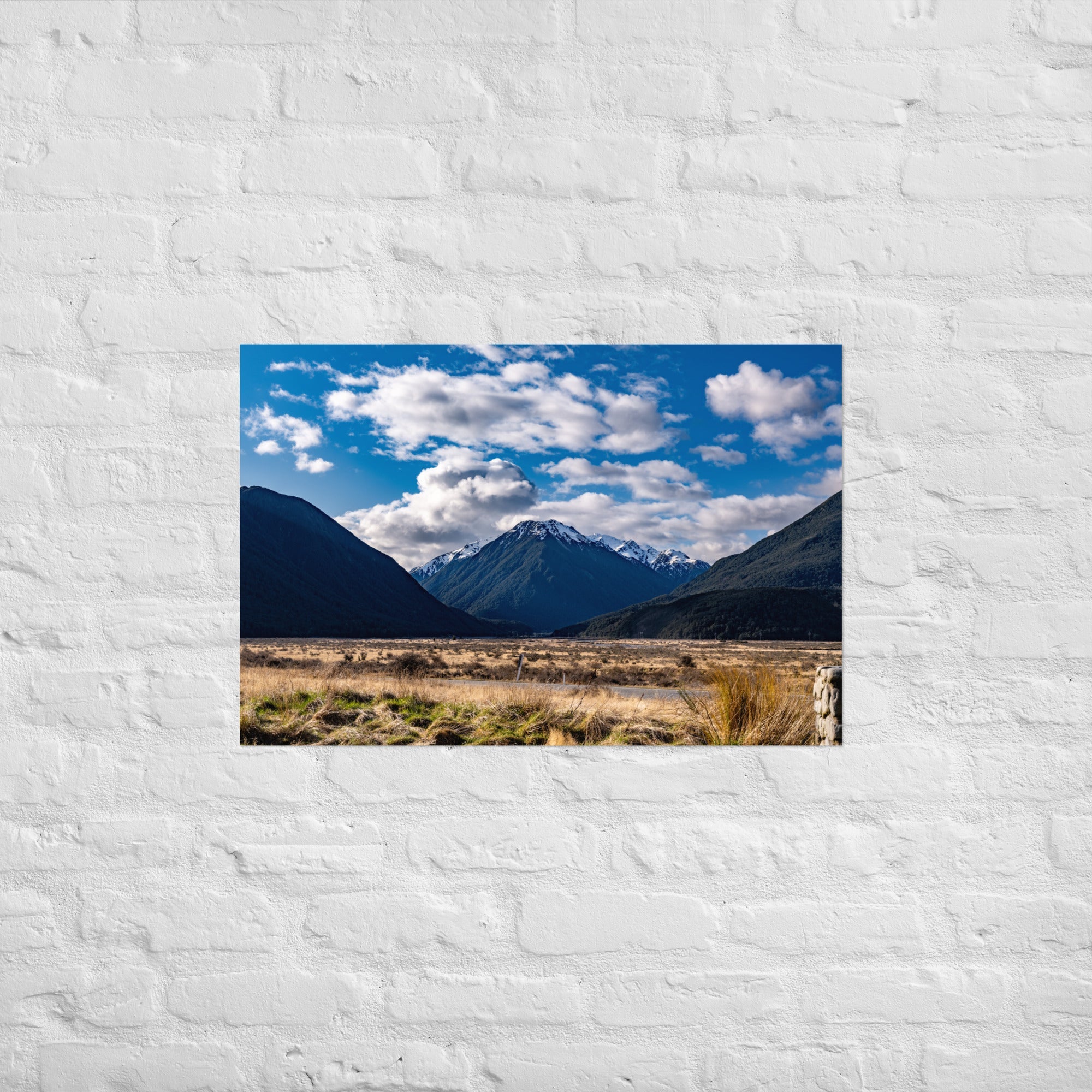 Canterbury Landscape 03 Art Paper Poster