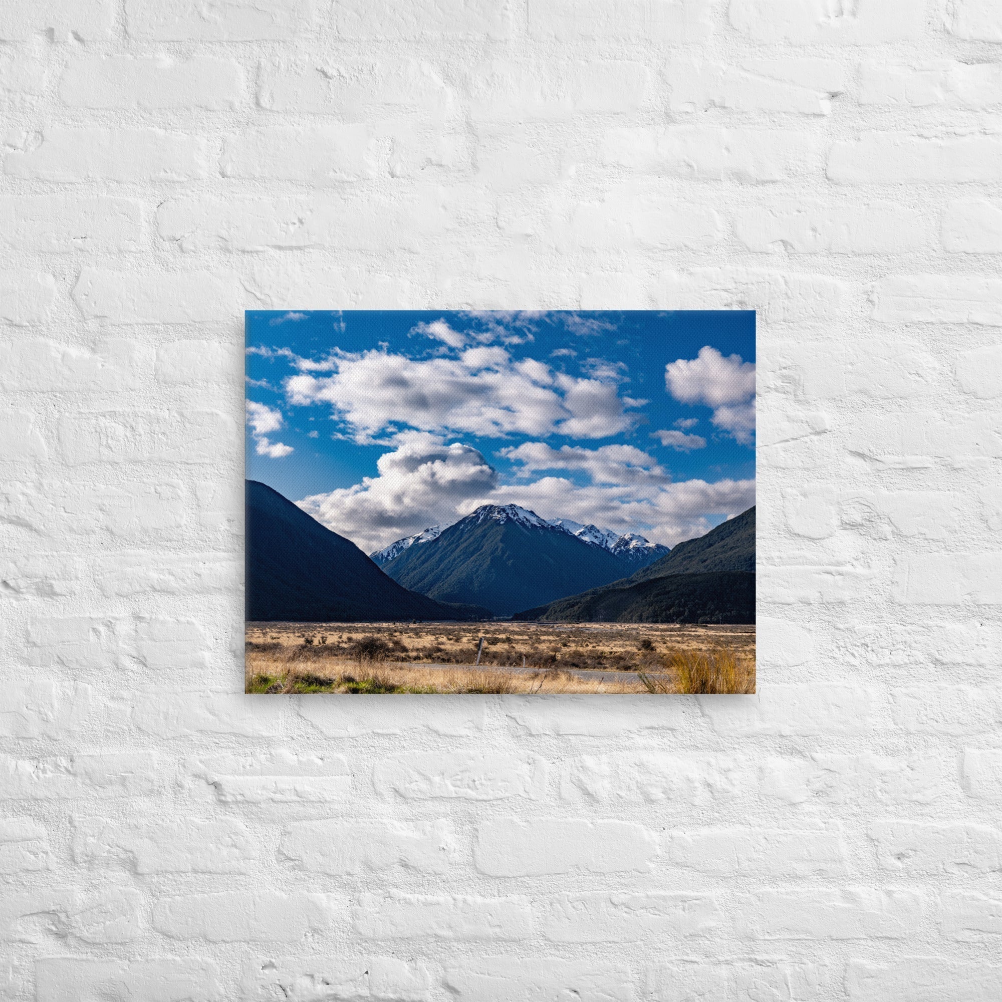 Canterbury Landscape 03 Thick Canvas Print