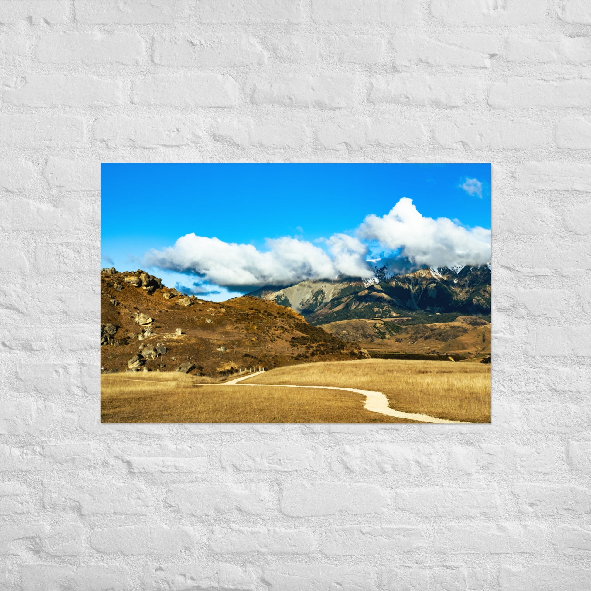 Canterbury Landscape 04 Art Paper Poster