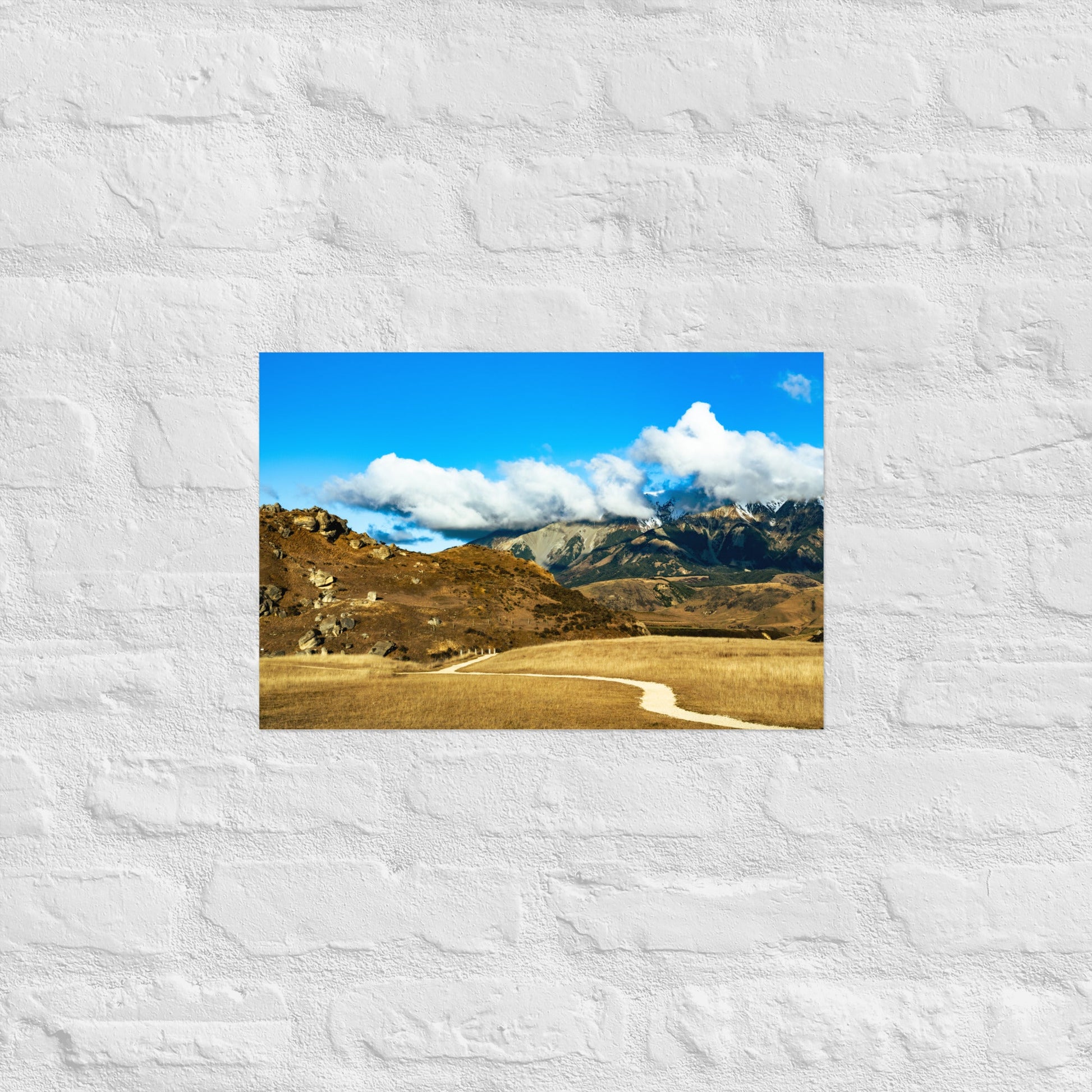 Canterbury Landscape 04 Art Paper Poster
