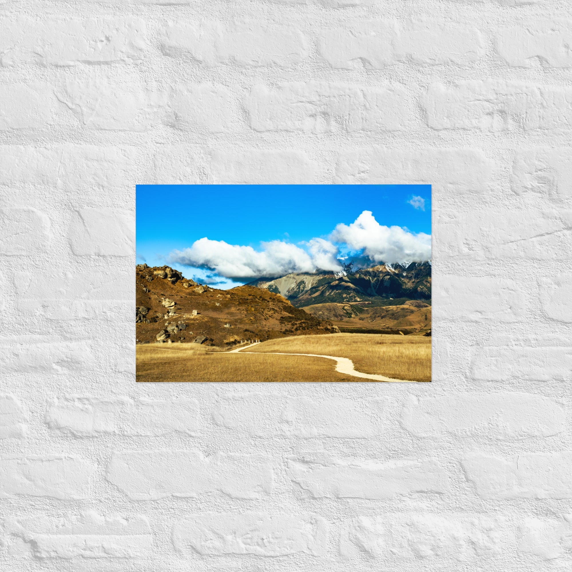 Canterbury Landscape 04 Art Paper Poster