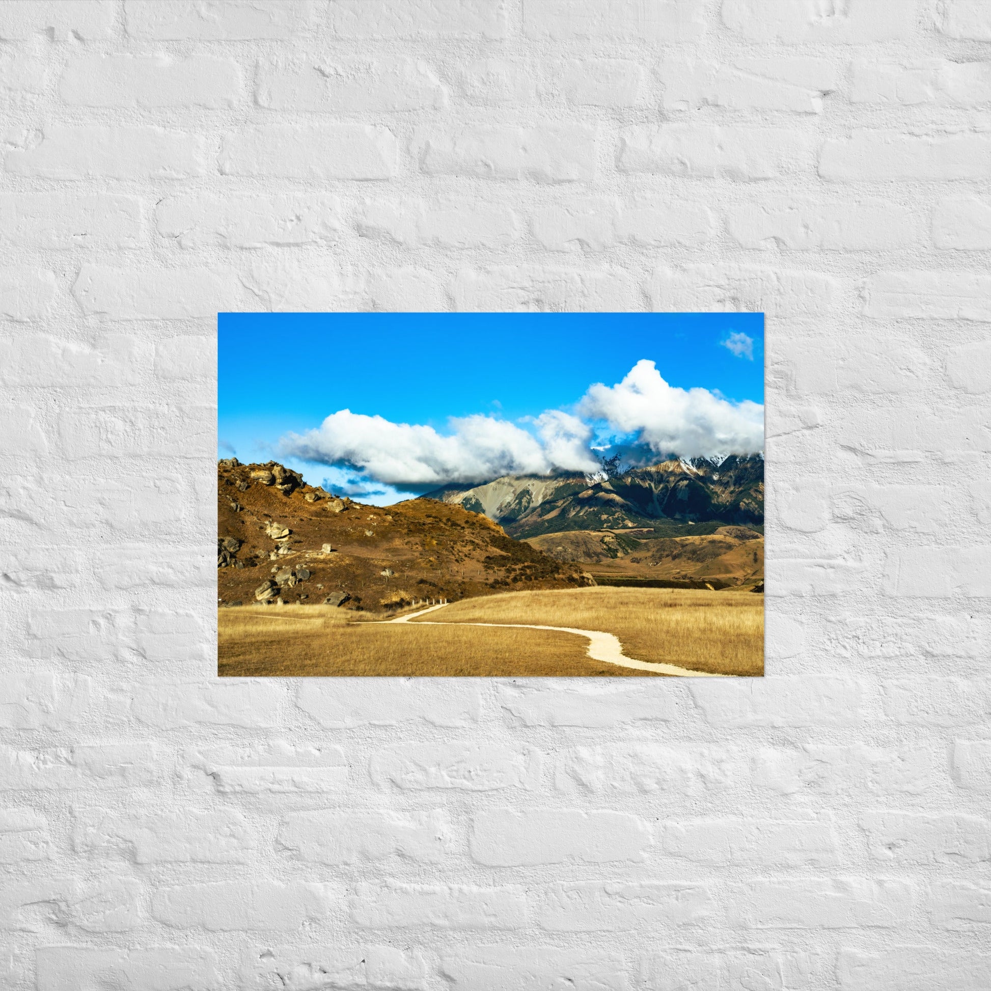 Canterbury Landscape 04 Art Paper Poster