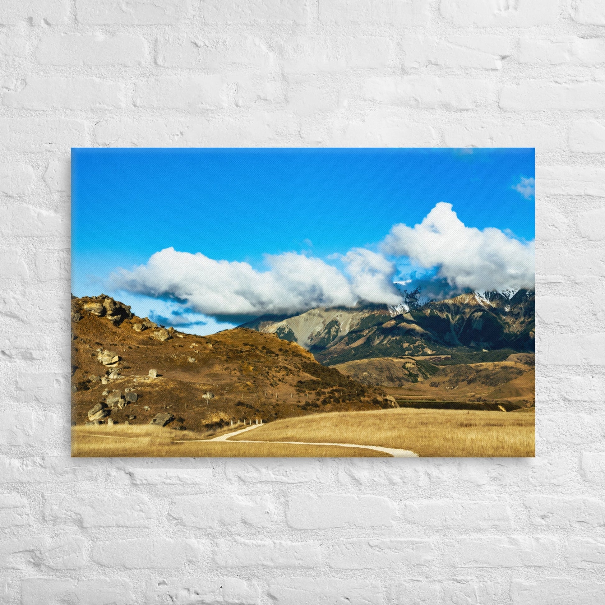 Canterbury Landscape 04 Thick Canvas Print