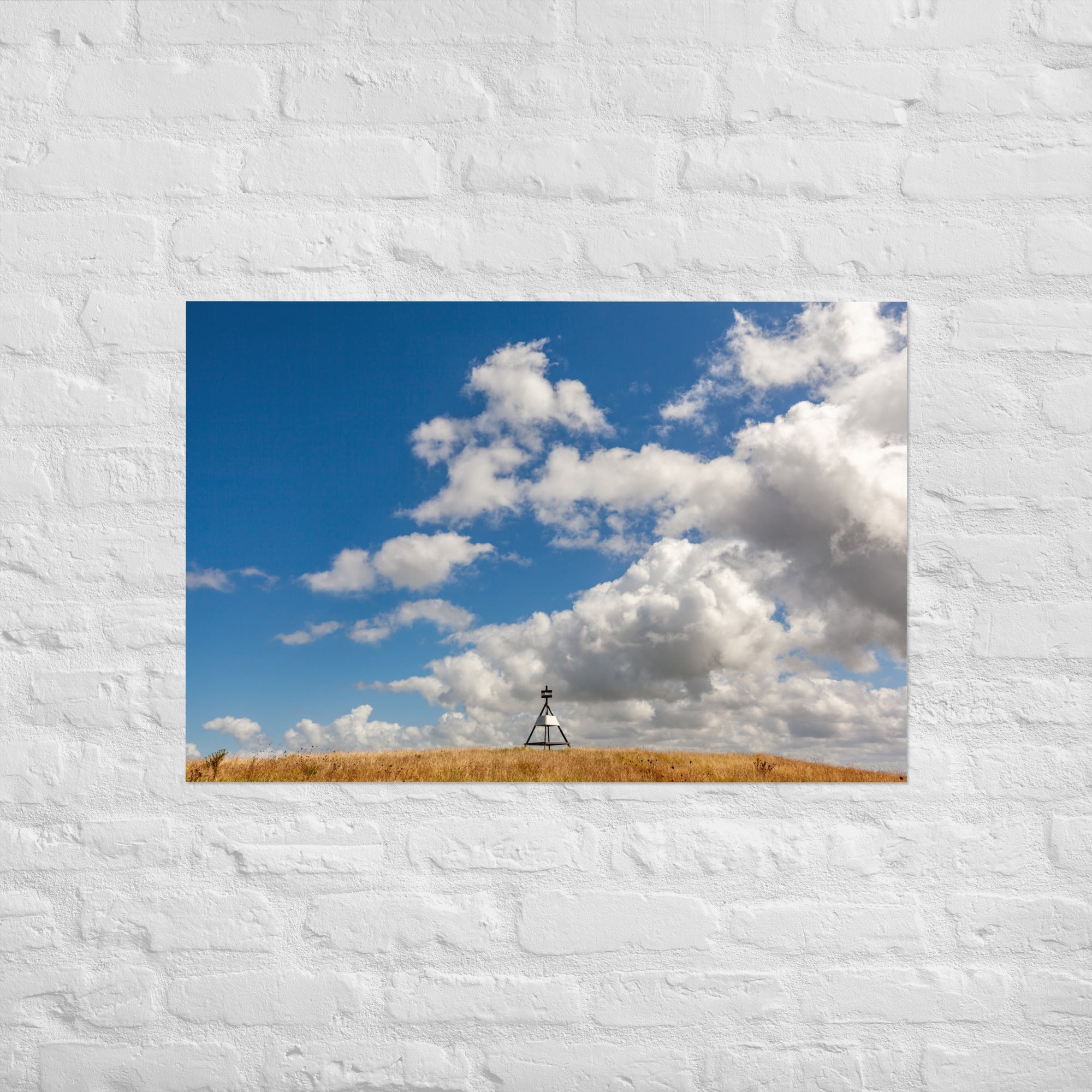 Hukatere Trig Station Art Paper Poster