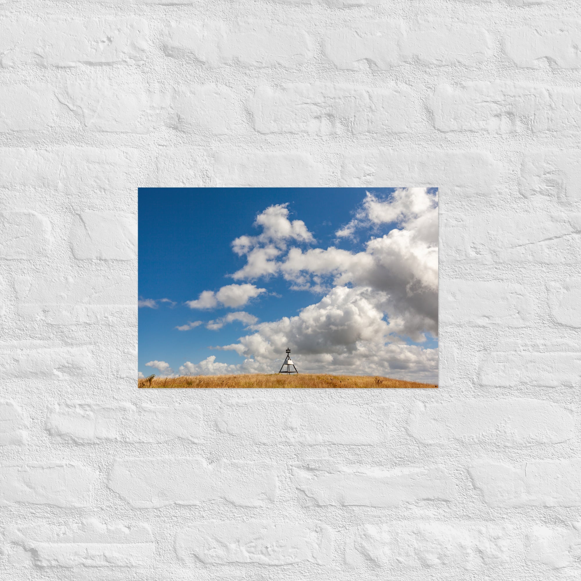 Hukatere Trig Station Art Paper Poster