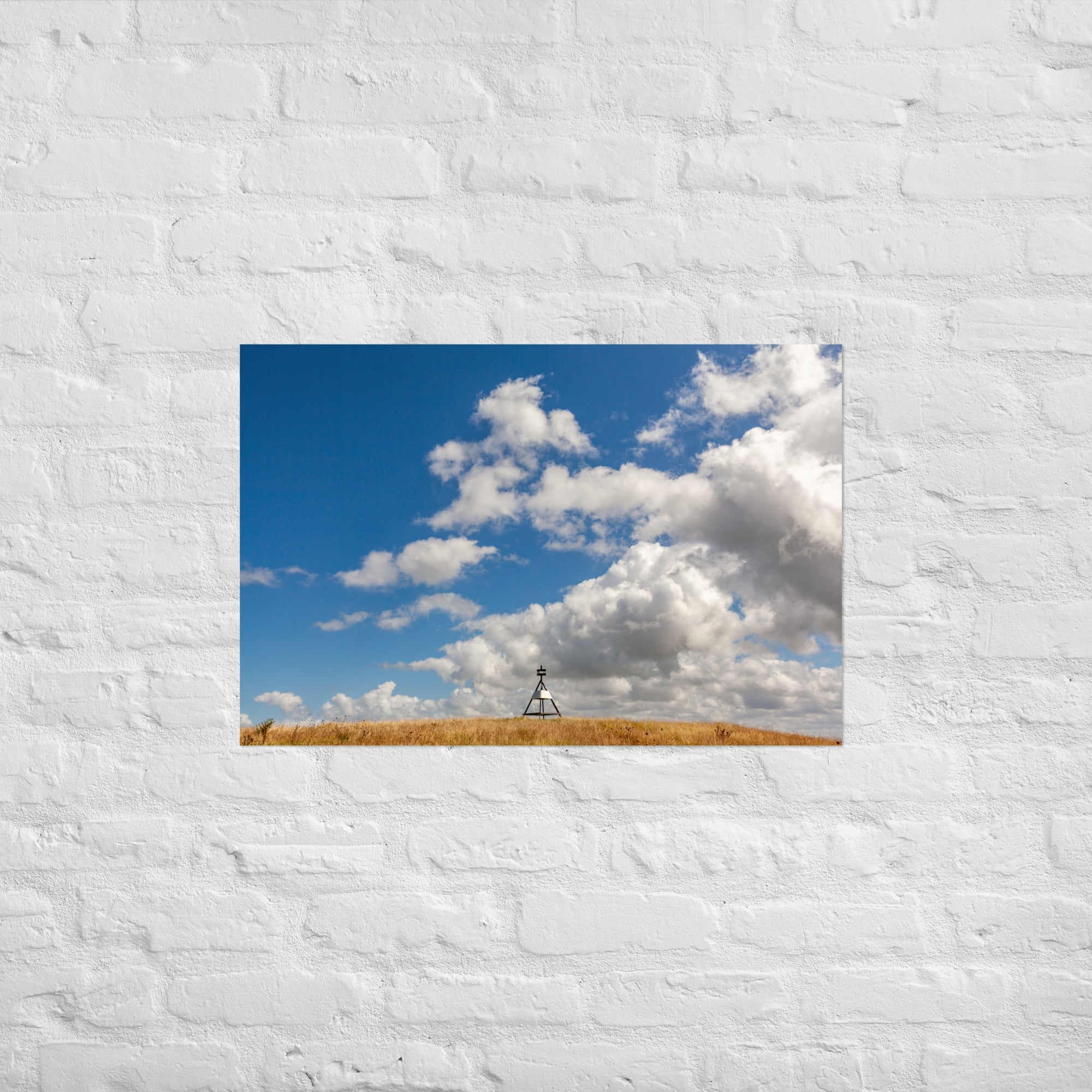 Hukatere Trig Station Art Paper Poster