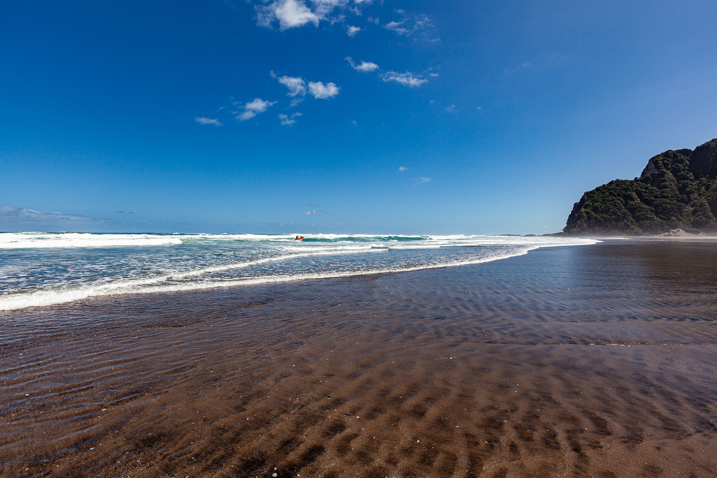 Karekare Beach 01 Art Paper Poster