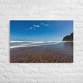 Karekare Beach 01 Thick Canvas Print