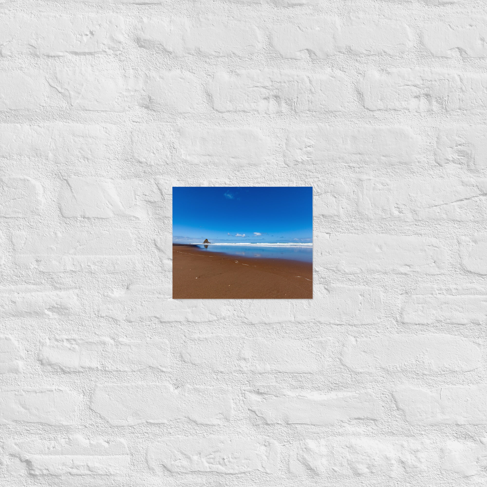 Karekare Beach 03 Art Paper Poster