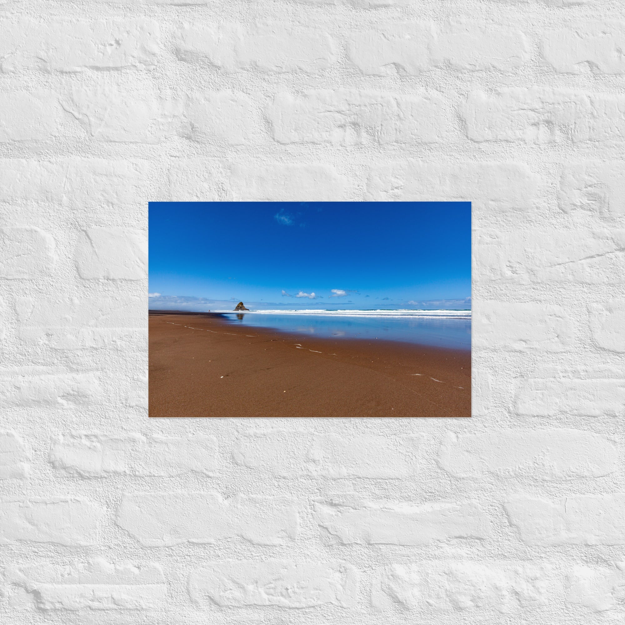 Karekare Beach 03 Art Paper Poster