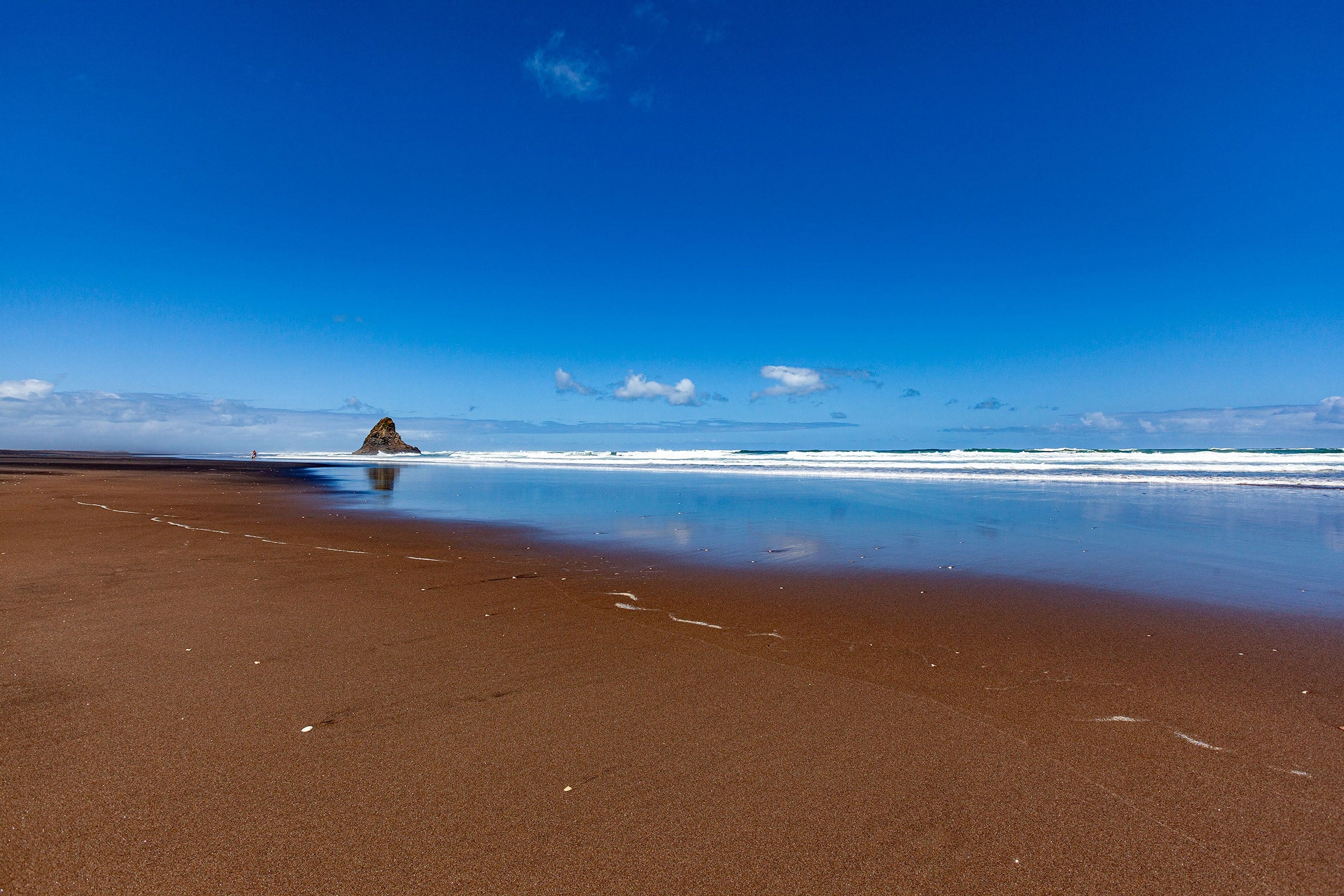 Karekare Beach 03 Art Paper Poster