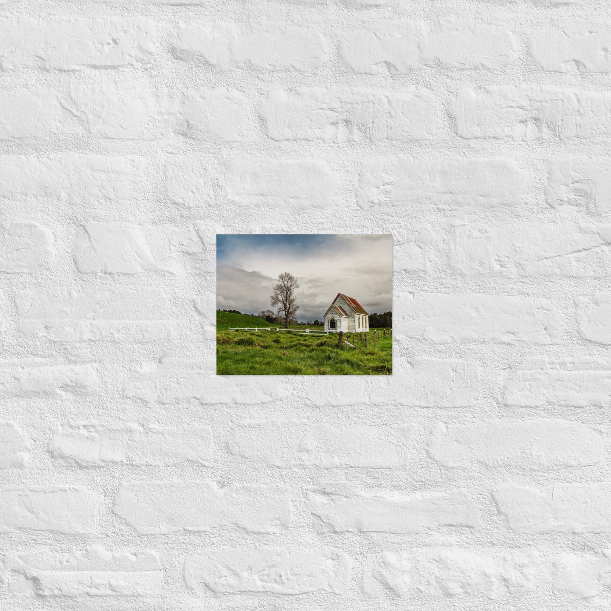 Parirau Zion Church Art Paper Poster